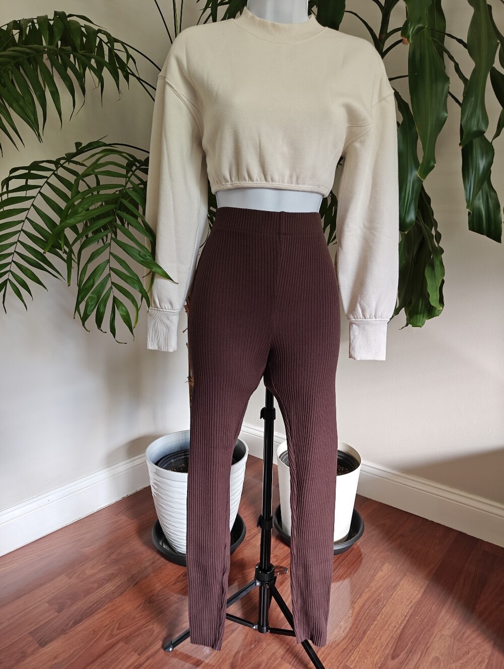H&M Ribbed Leggings